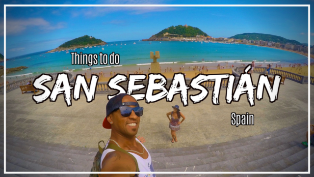 Things to do in San Sebastian spain, thumbnail photo in front of the beach