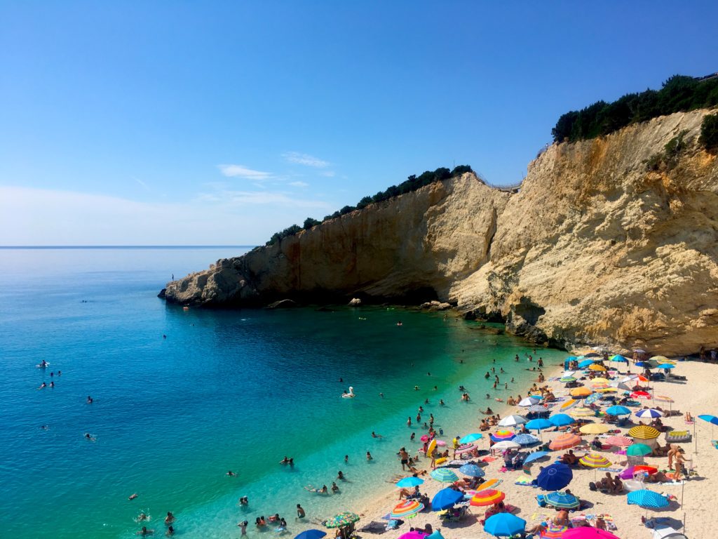 Relax on Porto Katsiki beach in Lefkada!