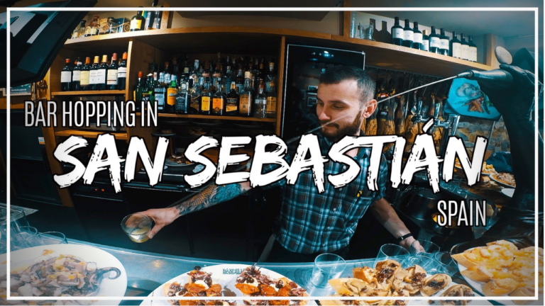 Enjoy pintxos, cider, and cheesecake in San Sebastian, Spain!