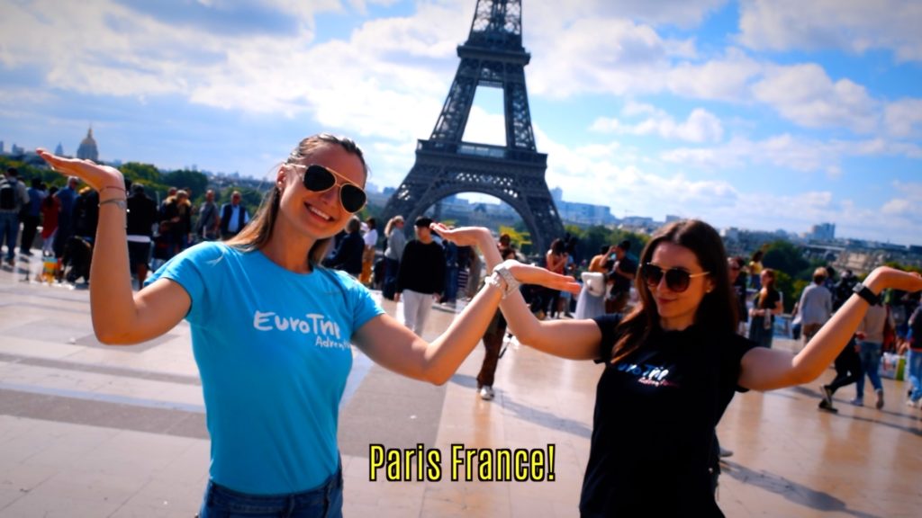 EuroTrip Adventures at the Eiffel Tower