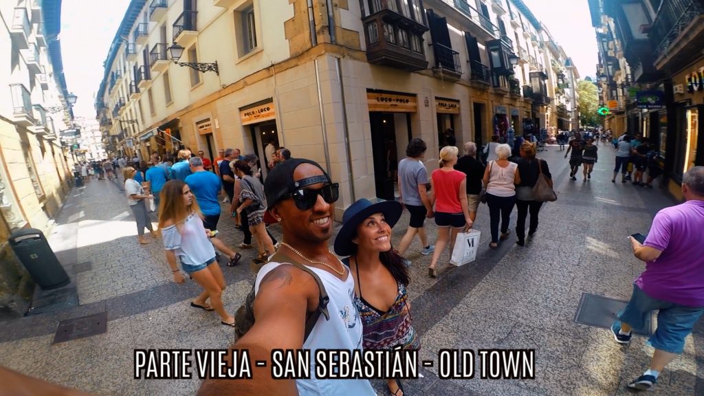 Parte Vieja is the Old Town in San Sebastian, where you'll find pintxos, cider, and music