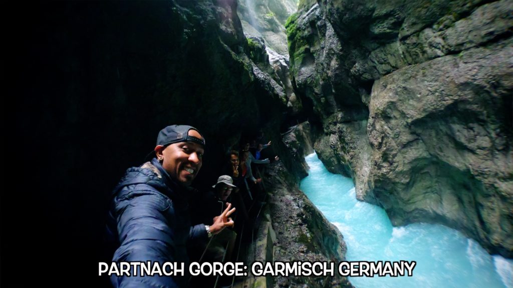 Bring a jacket - you will definitely get wet at Partnach Gorge!