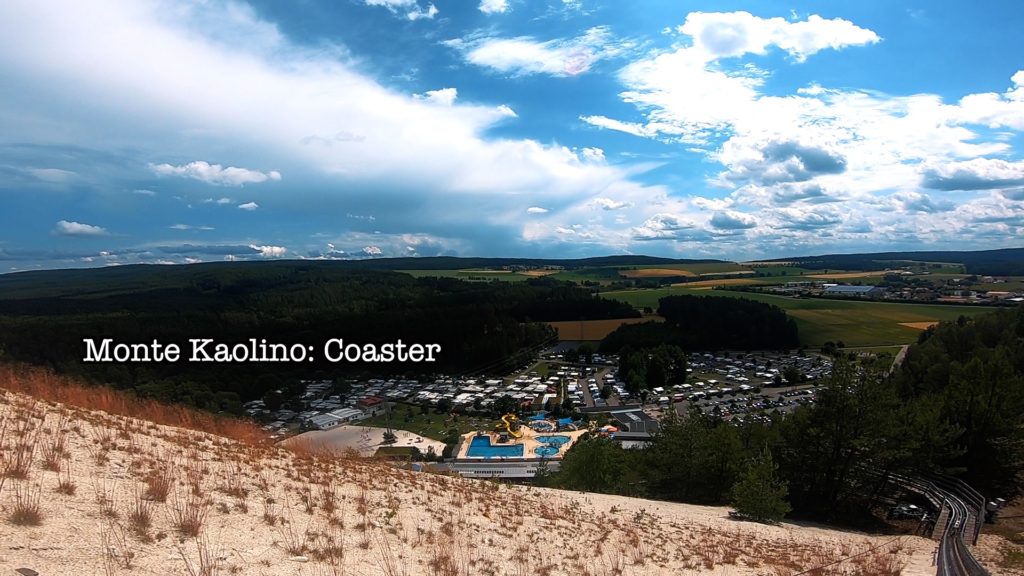 A scenic view from the Monte Coaster in Hirschau, Germany