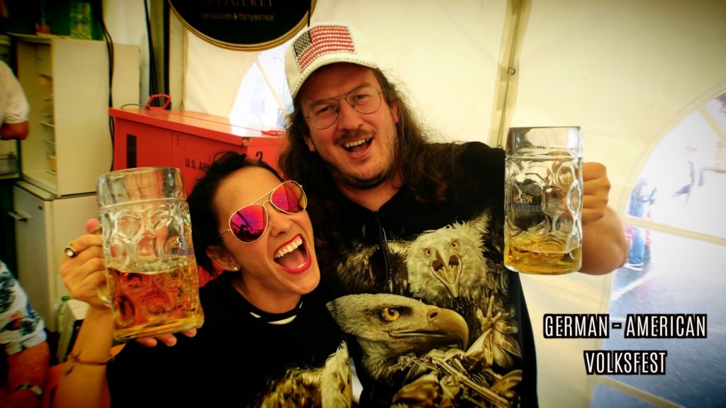 Enjoy liters of bier at the German American Volksfest!
