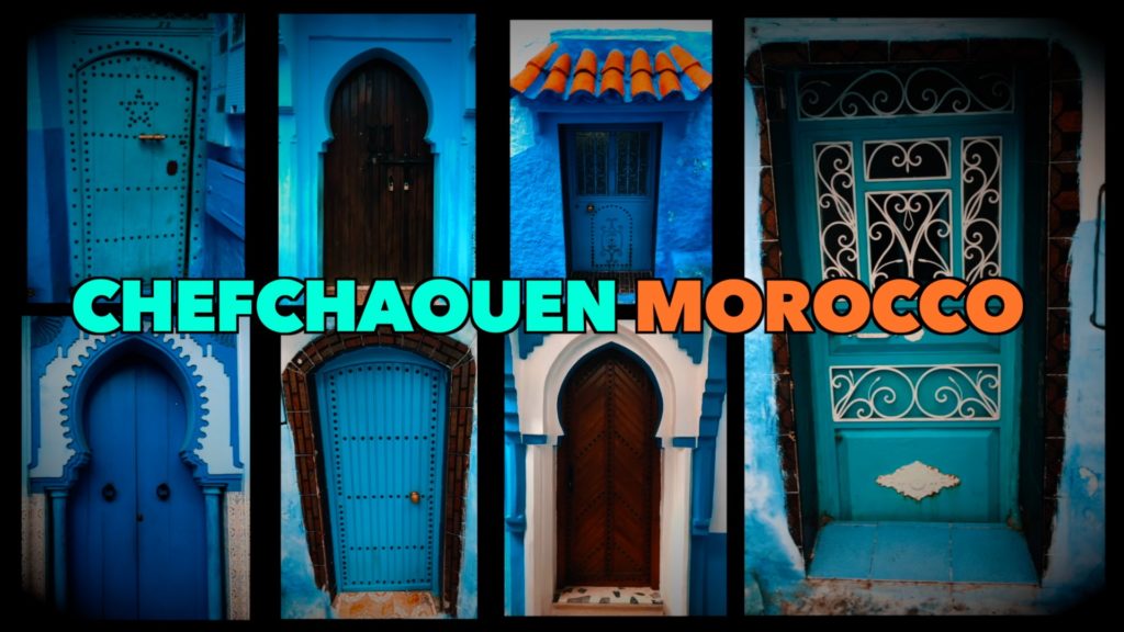 From simple to ornate, you'll find a beautiful variety of doorways in the Blue City!