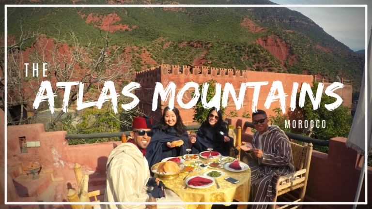You have to visit the Atlas Mountains in Marrakech!