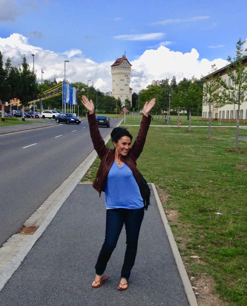 The famous water tower at USAG Bavaria Grafenwoehr!