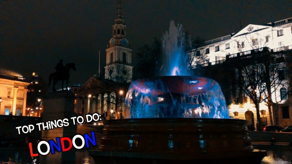 Trafalgar Square used to be known for its insane pigeon population!