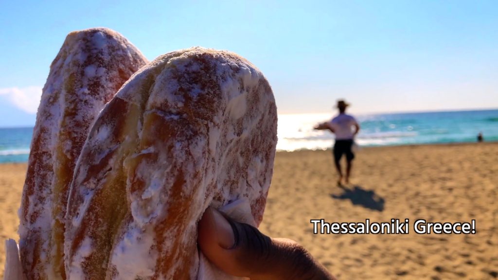 Donuts from the donut man are a MUST in Thessaloniki