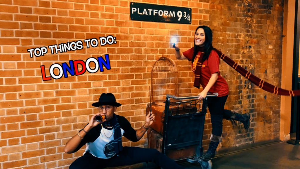 It's easy to visit Platform 9 3/4 at King's Cross Station in London!