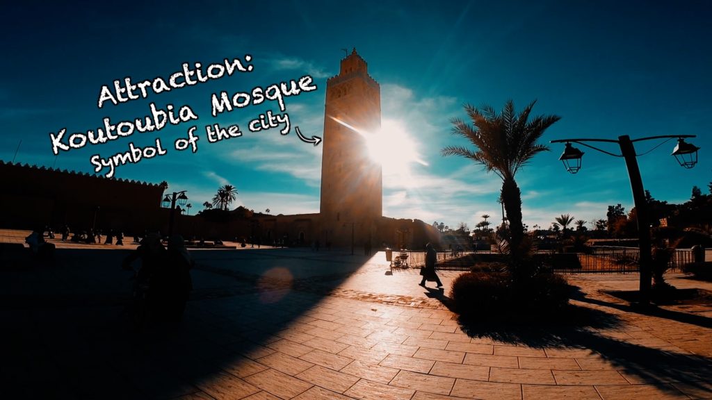 Visit Koutoubia Mosque in Marrakesh (or at least admire it from the outside!)