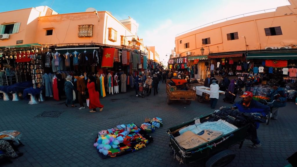 If you don't go to a market in Marrakech (also called a souk), then you're actively avoiding them. They're everywhere and part of the fun!