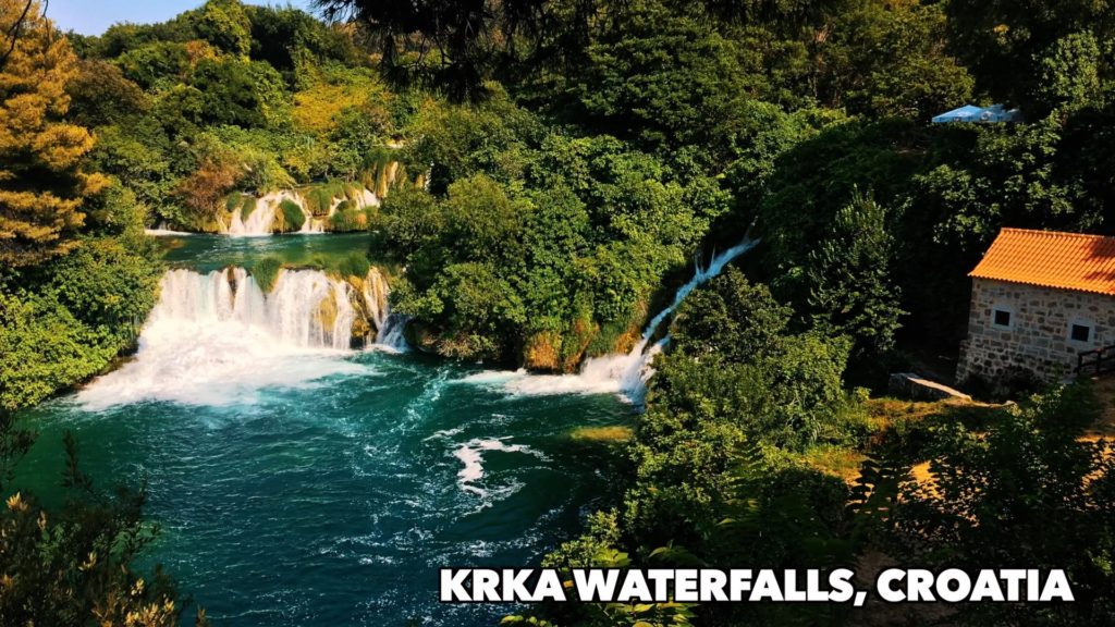 If you visit Croatia, you ahve to see the waterfalls at Krka National Park!