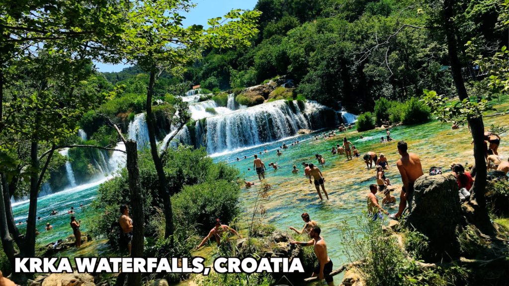 Krka National Park is known for its waterfalls, but there's so much more to do! Pictured: Skradinski Buk