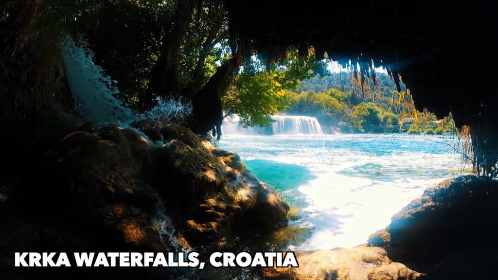 Swim in the waterfalls at Krka National Park