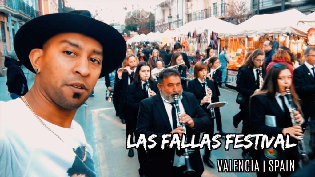 Watch the bands march through Valencian streets during Las Fallas!