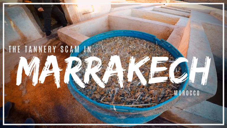 Visiting tanneries in Marrakech - is it worth it?