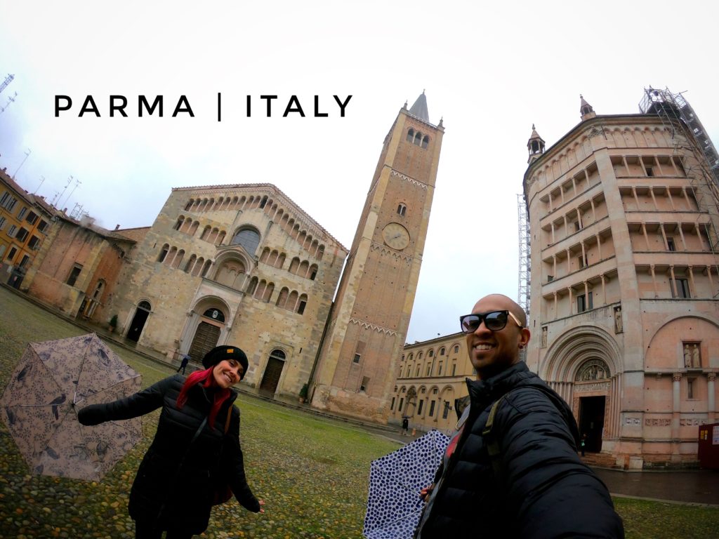 Parma is an easy Bologna day trip - don't forget to eat some Parma ham and cheese!