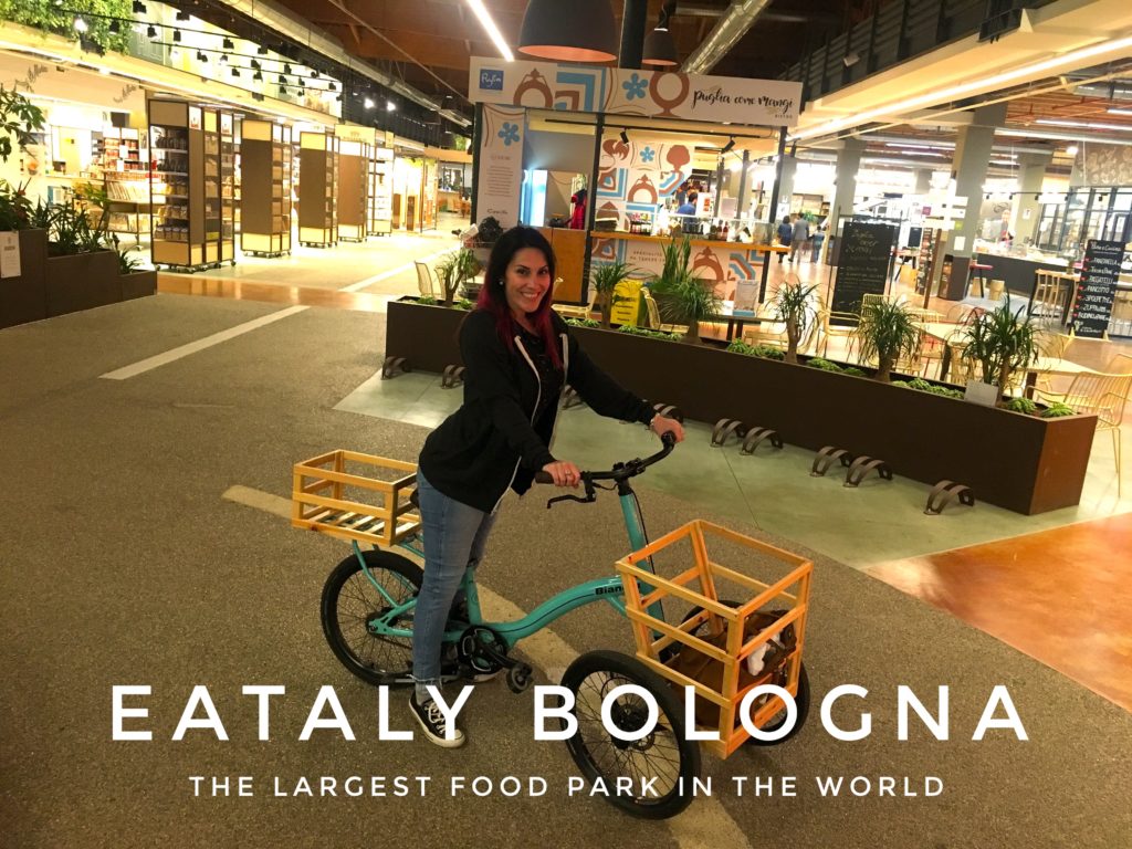 At FICO Eataly World, you can easily get around on these three-wheel bikes! It's definitely one of the best (and easiest) Bologna day trips you can take