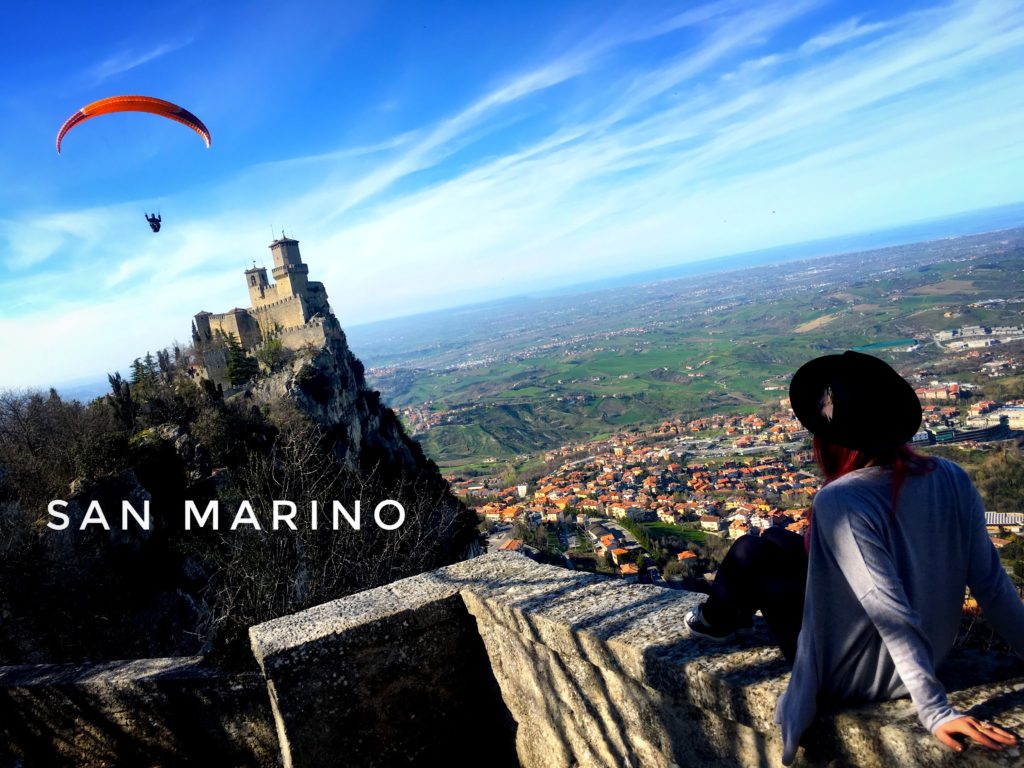 San Marino is a micro state near Bologna. Visit for beautiful views!