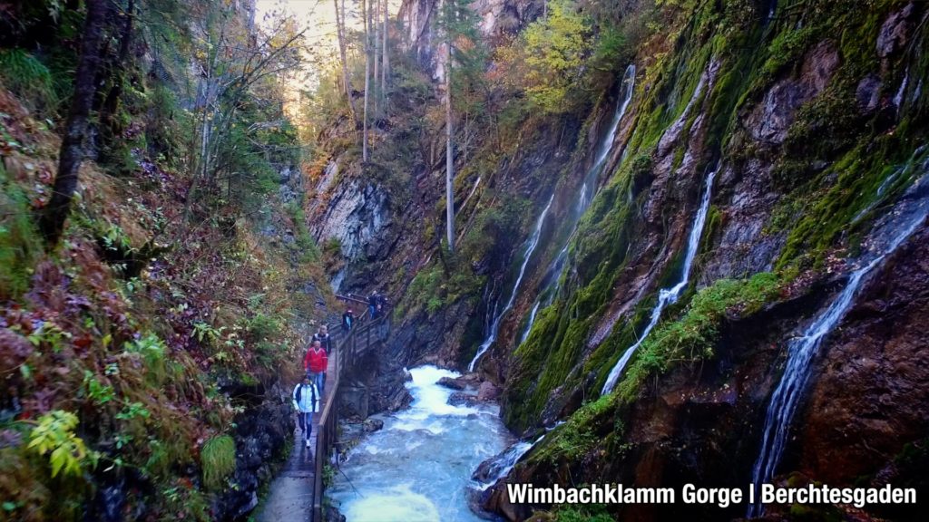 Wimbachklaam Gorge is a beautiful, easy hike