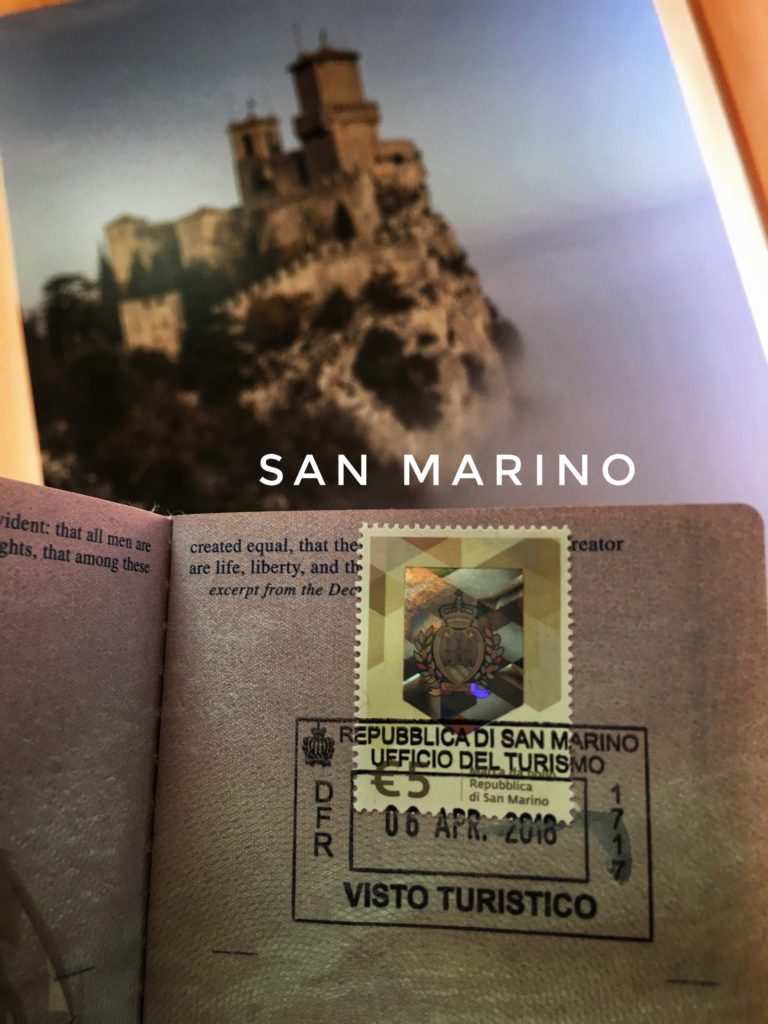 Add another country to your passport in San Marino!