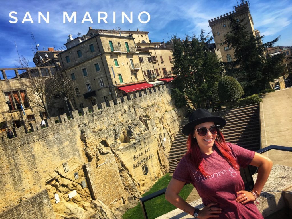 San Marino is a microstate surrounded by Italy, and its capital is the City of San Marino