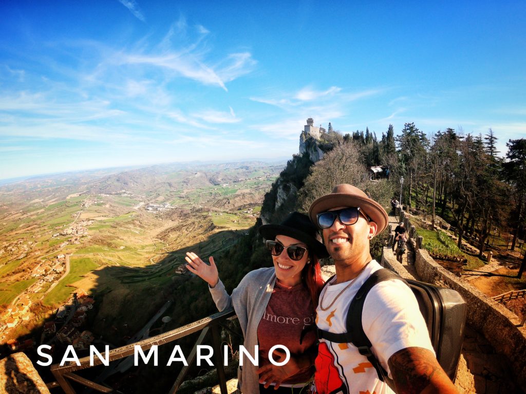 Visiting the Three Towers is easy once you take the bus into the City of San Marino!