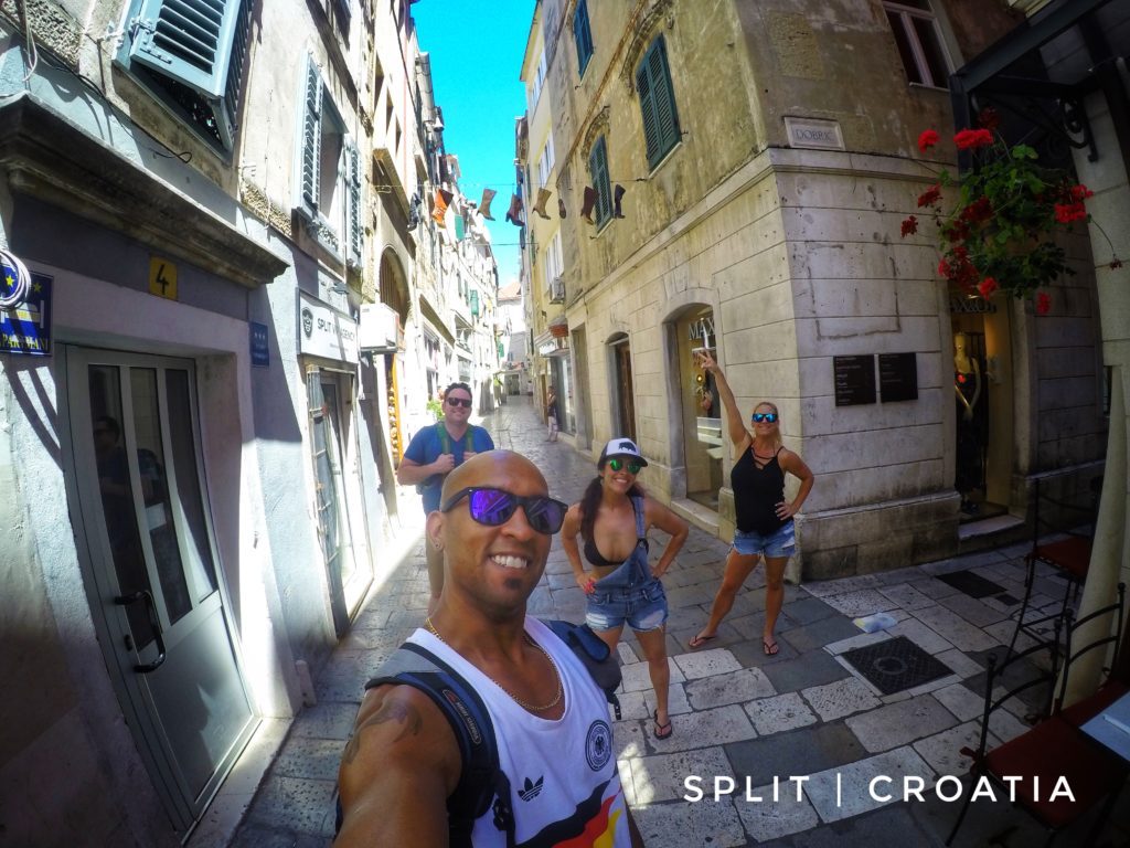 You never know what you'll find in Split, Croatia! But it's a beautiful city on the Adriatic Sea, and you should definitely check it out