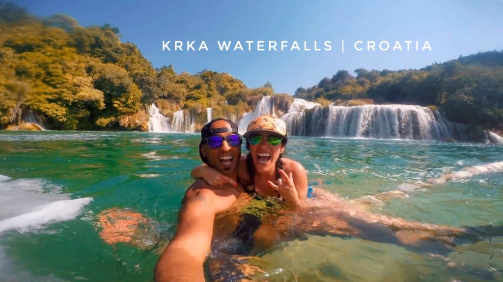 If you stay in Šibenik, you'll be an easy trip from the famous Krka Waterfalls in Croatia