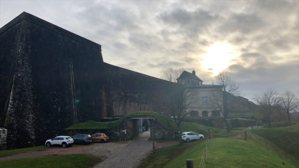 The citadelle de bitche is an impressive structure on the highest point of the city