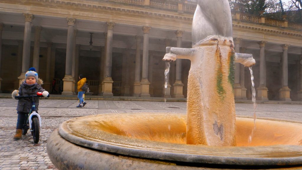 The mineral hot springs in Karlovy Vary are safe to drink from, but the water tastes...well, quite mineral-y!