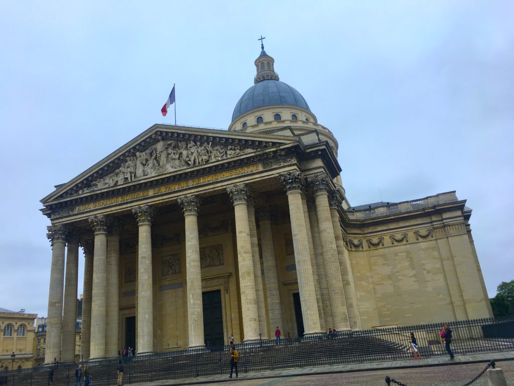 The Pantheon in Paris houses a variety of people who have either influenced French culture or been influential French figures