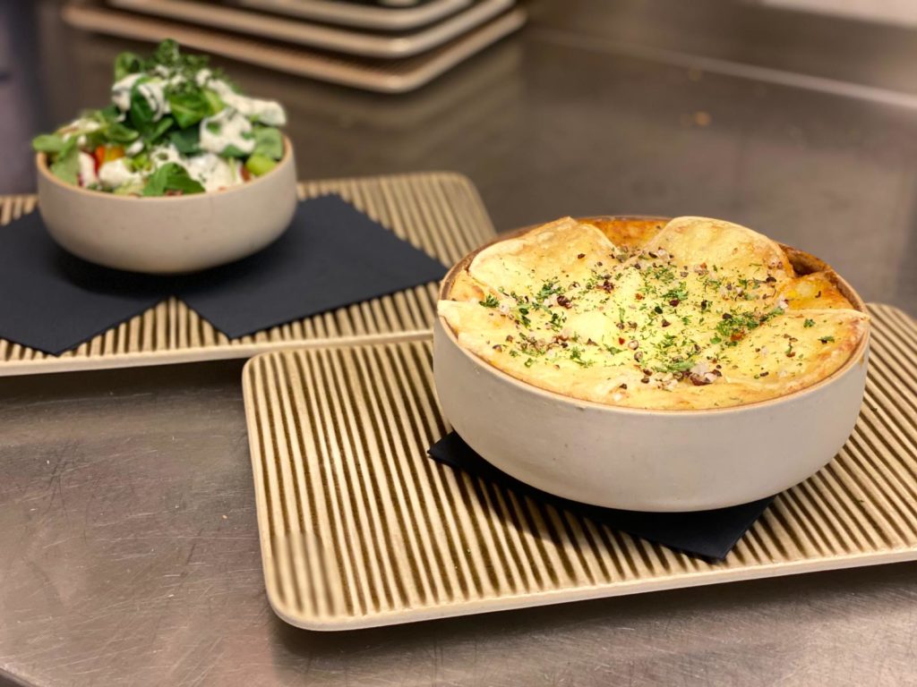 Authentic shepherd's pie from the Irish Pub Grafenwohr restaurant