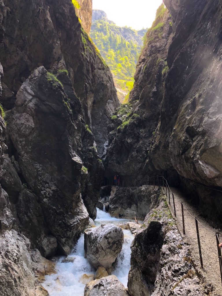 Hells Valley aka the Höllentaleklamm outside of Garmisch Germany