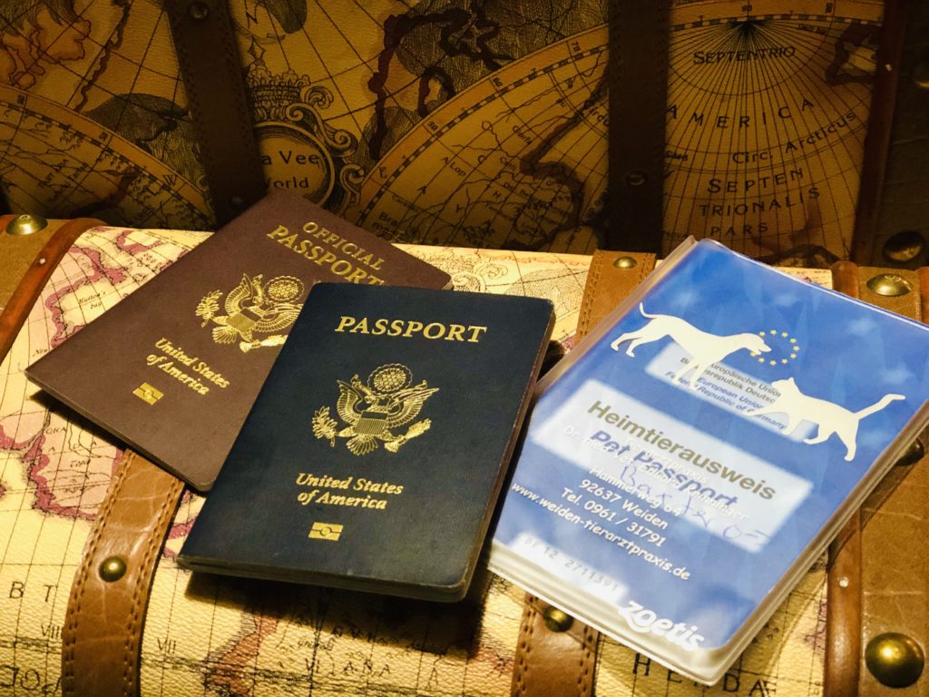 Military Official Passport, No-Fee Tourist Passport and Pet Passport