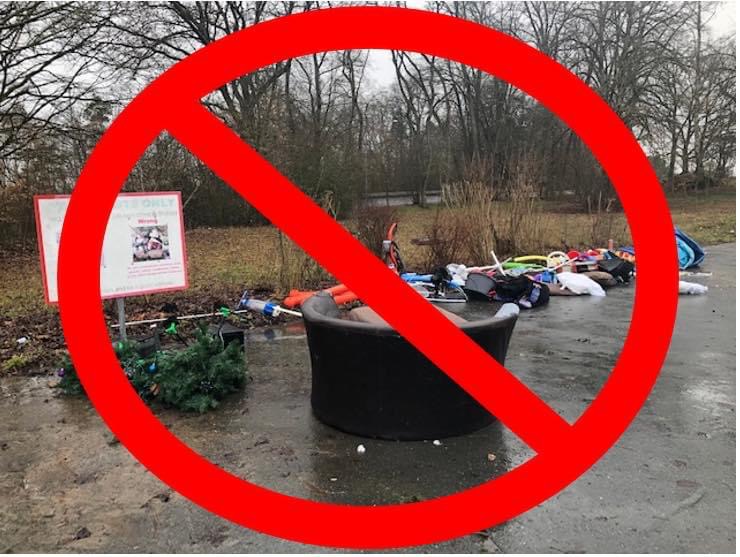 illegal dumping in netzaberg germany government housing