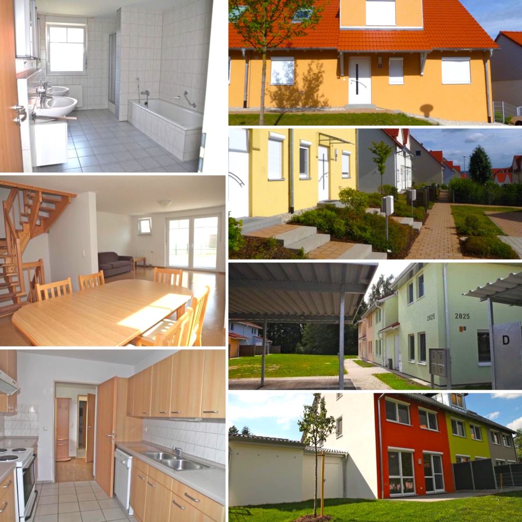 Variety of pictures inside and outside Grafenwoehr germany government housing