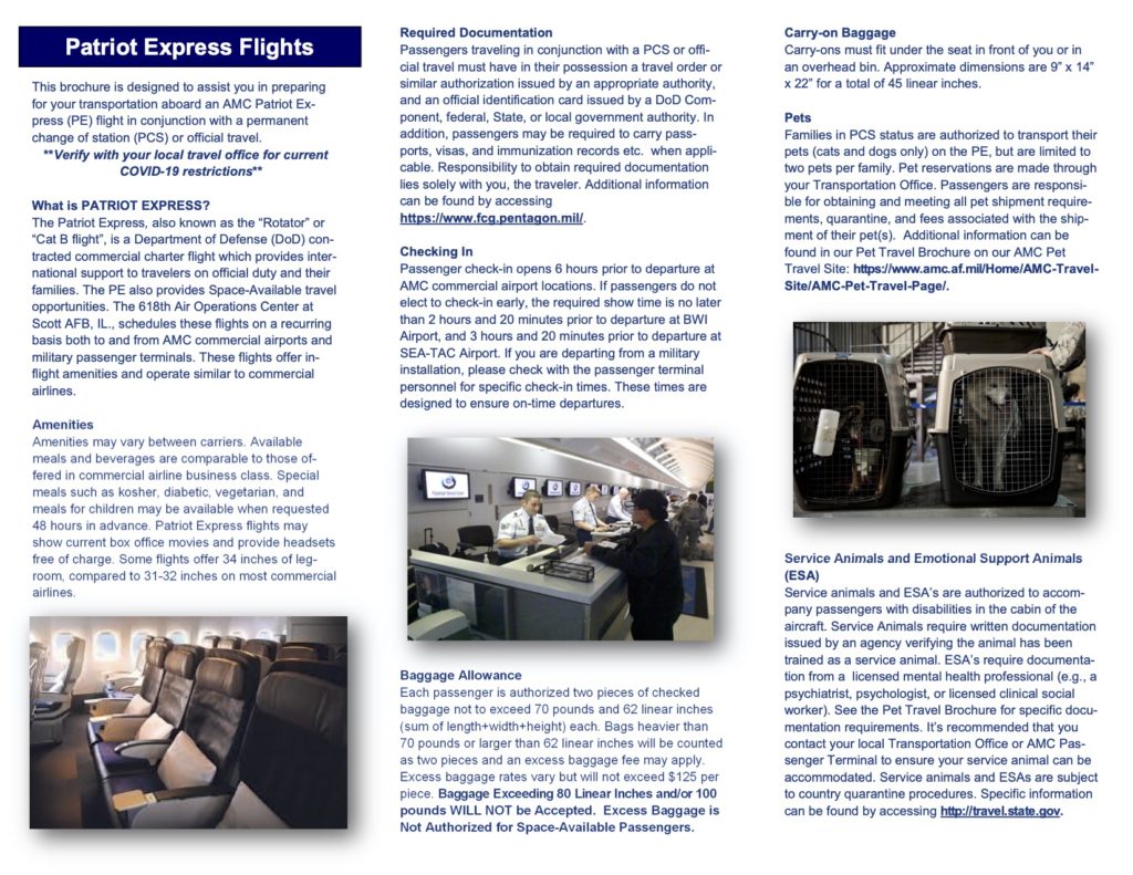 Patriot Express Brochure