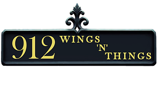 912 Wings n things restaurant logo located in vilseck germany