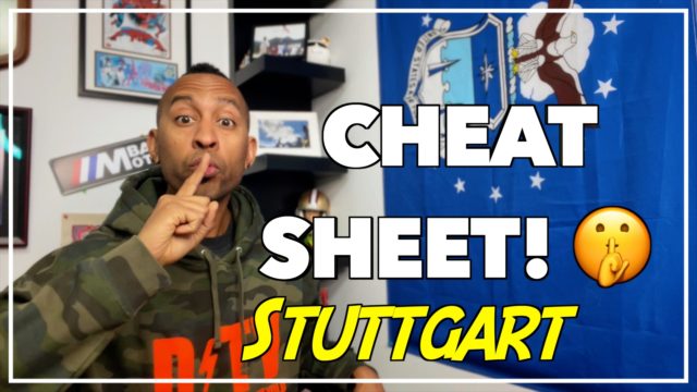 Stuttgart germany cheat sheet