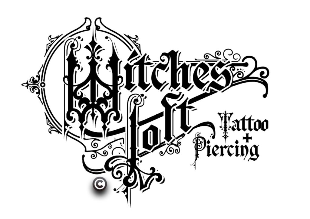 witches loft tattoo and piercing logo in grafenwoehr germany