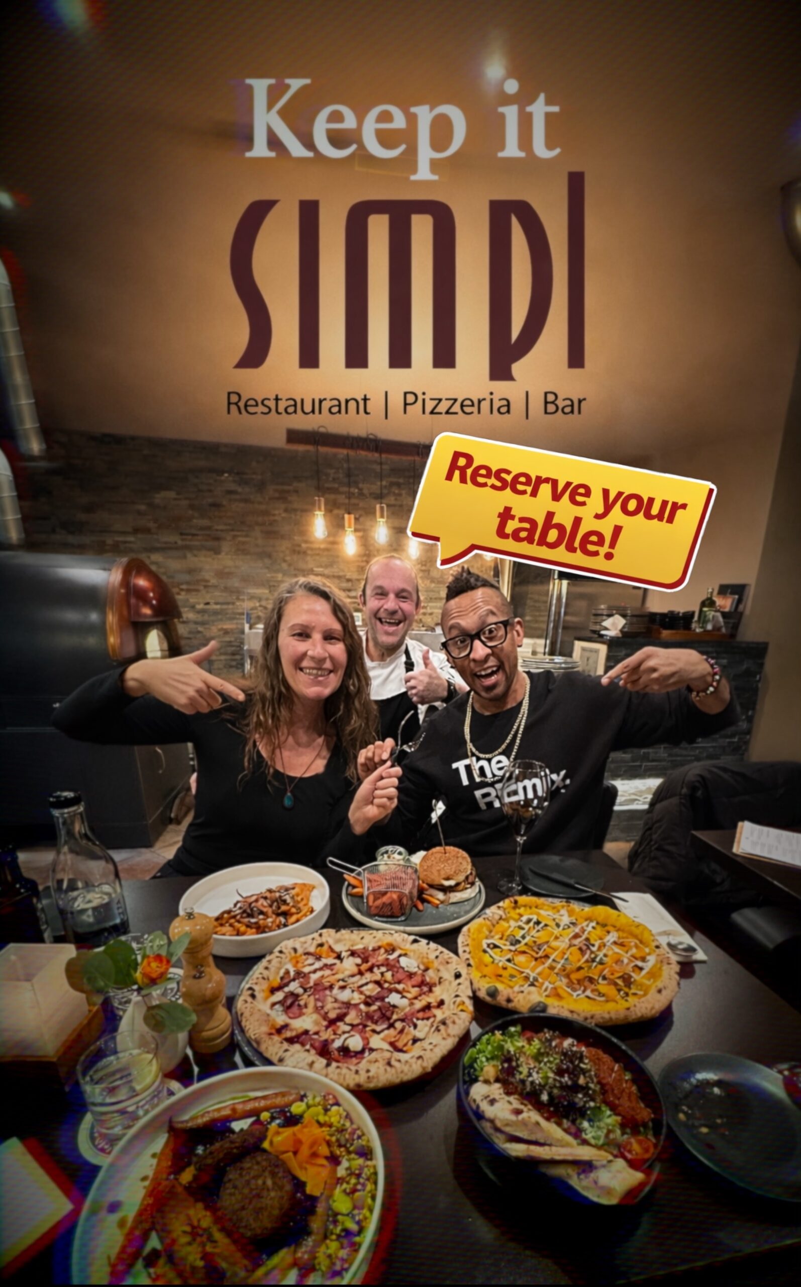 Reserve your table - Simpl restaurant food options in Auerbach Germany