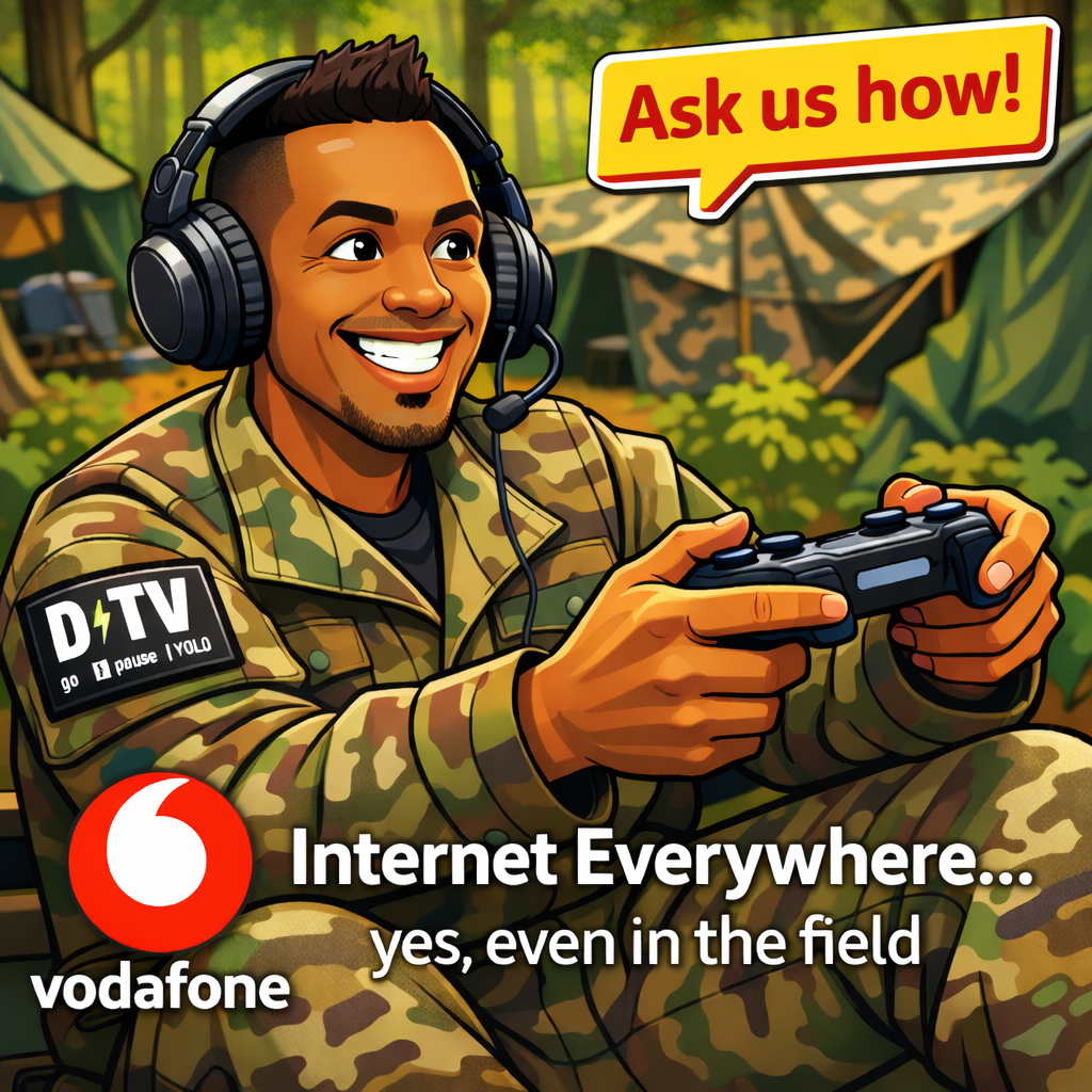 Vodafone Grafenwoehr has internet everywhere for US military in Germany, even in the field